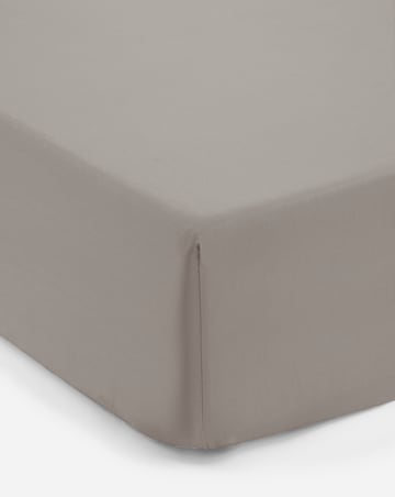 Pure Cotton 200 Thread Count Extra Deep 38cm Fitted Sheet