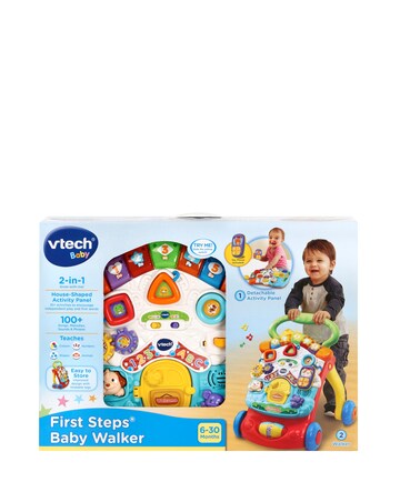 VTech First Steps Baby Walker - Red