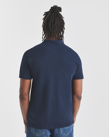 Levi's Short Sleeve Housemark Pique Polo - Navy