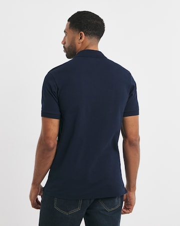 Lacoste Classic Short Sleeve Pique Polo - Navy
