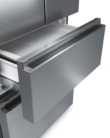 Hisense RF632N4WIE Fridge Freezer - Stainless Steel E Rated