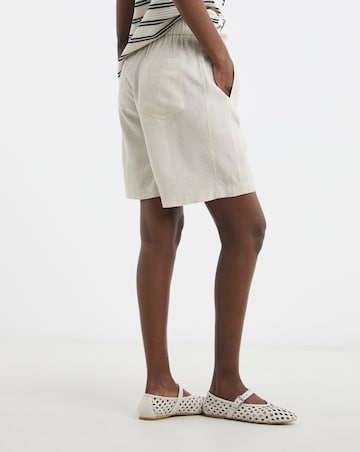 Linen Bermuda Shorts