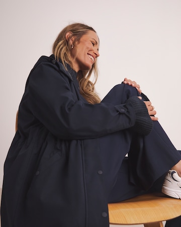 Anthology Navy Raincoat