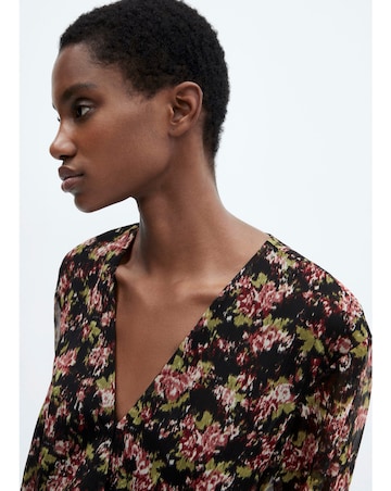 Mango Knot Print Dress