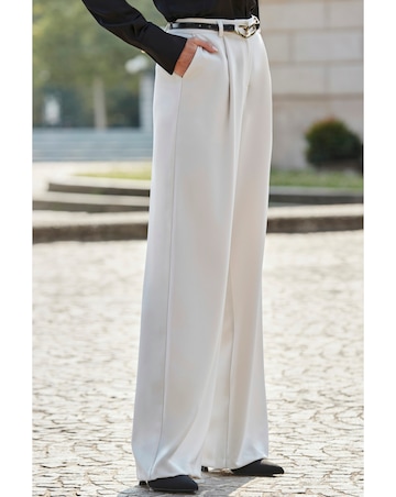 Sosandar Front Wide Leg Trouser