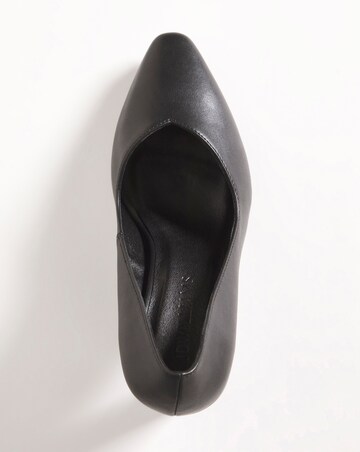 Heeled Court Shoe - Wide Fit (E)