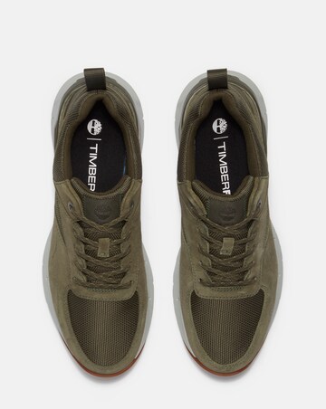 Timberland Voyager Park Low Lace Sneaker - Dark Green