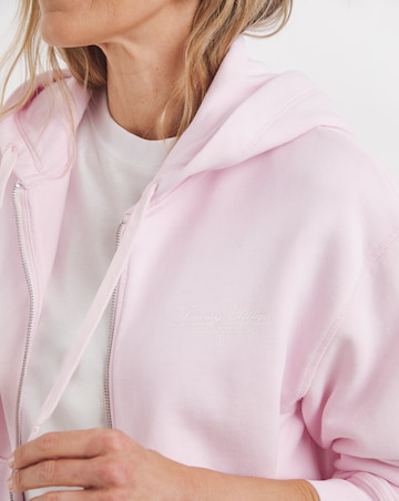 Tommy Hilfiger Script Zip Hoodie