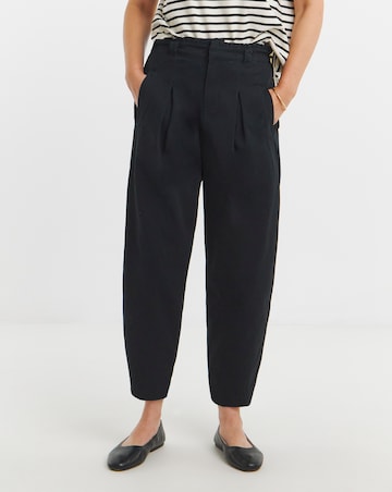 Pleat Front Cotton Chino