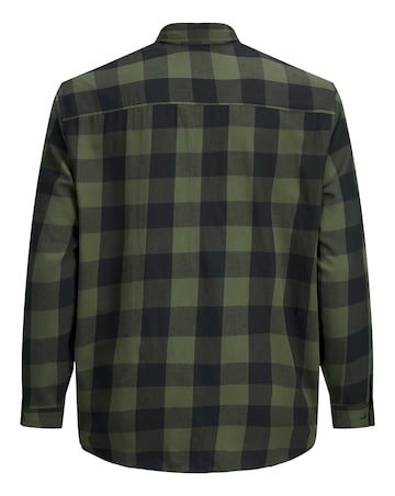 Jack & Jones Gingham Check Shirt - Green/Black
