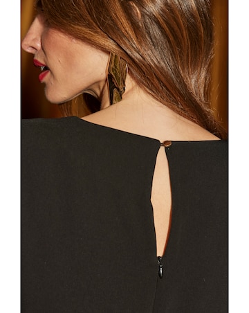 Sosandar Hoop Detail Shift Dress