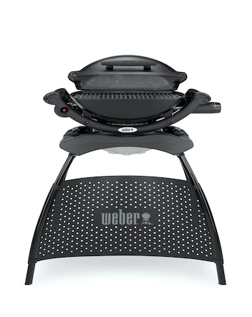 Weber Q 1000 Black BBQ with Stand