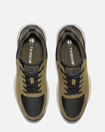 Timberland Voyager Park Low Lace Trainer - Olive