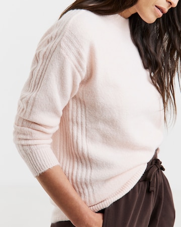 Blush Crew Neck Jumper