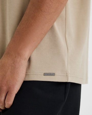 Folio Heavyweight Interlock T-Shirt-Stone