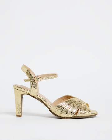 Joanna Hope Peep Toe Occasion Sandal - Extra Wide Fit (EEE)
