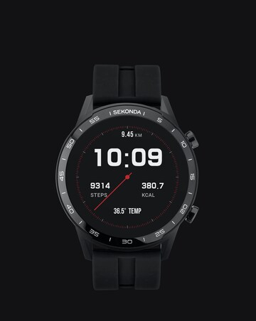 Sekonda Black Strap Smart Watch