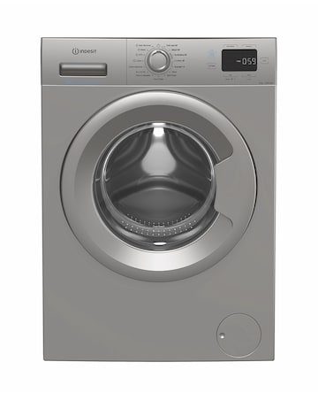 Indesit IP 846S Push & Go Washing Machine - Silver + Install