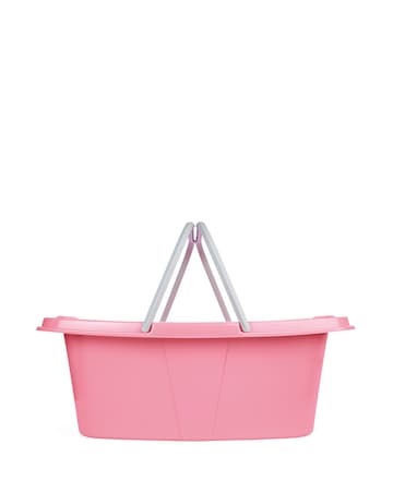 Beldray Set of 2 Laundry Baskets Pink