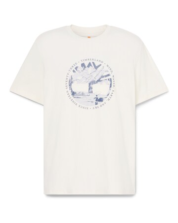 Timberland Tree Logo Lake House Graphic Tee