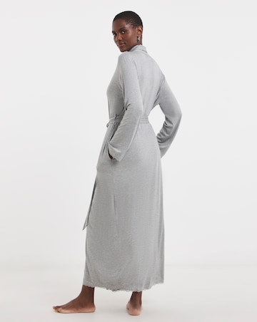 Pretty Secrets Cool Stretch Lace Maxi Dressing Gown