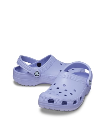 Crocs Purple Classic Clogs -Standard Fit (D)