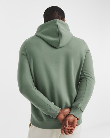Overhead Hoodie Long Length-Green