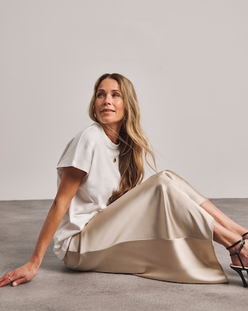 Anthology White Crew Neck Short Sleeve T-Shirt