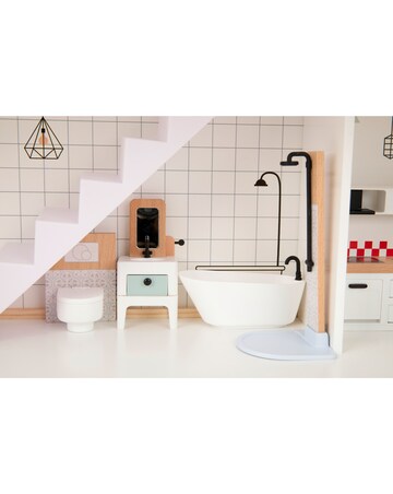 Tooky Toy Wooden Dollhouse