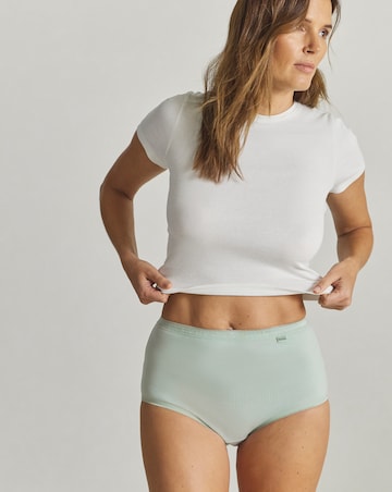 Slimma (3 Pack) Cotton Full Brief Knickers