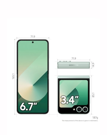 Samsung Galaxy Z Flip6 512GB 5G - Mint - Galaxy AI