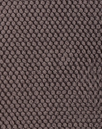Bobble Fleece Cushion - Grey