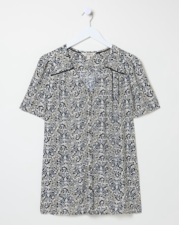 FatFace Cassidy Inlay Floral Tunic