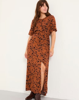 FatFace Winona Animal Midi Dress
