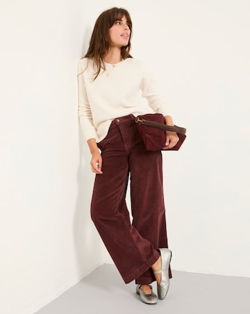 Fatface Kendall Wide Leg Cord Trouser