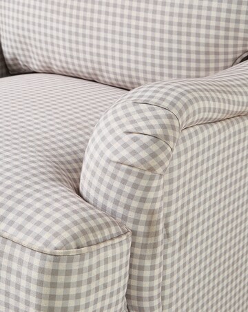 Wisteria Gingham Armchair