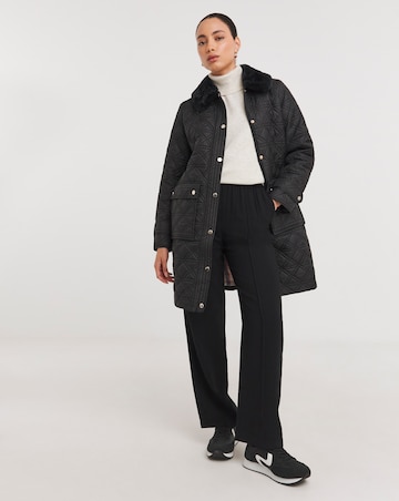 Dannimac Black Quilted Jacket