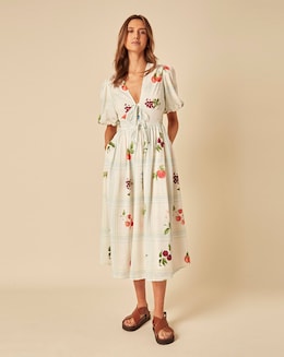 Nobody's Child Scottie Midi Dress Jemimah Check