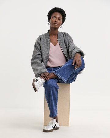 Pure Cotton 3 Pack Long Sleeve V Neck Tops