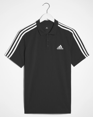 adidas Essentials 3 Stripe Polo Shirt