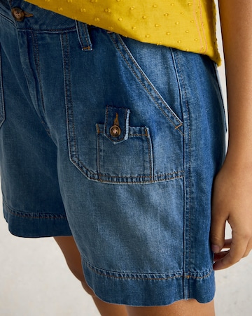 White Stuff Mollie Combat Denim Shorts