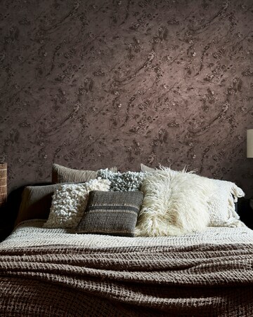 Abigail Ahern Boheme Marble Mocha Wallpaper