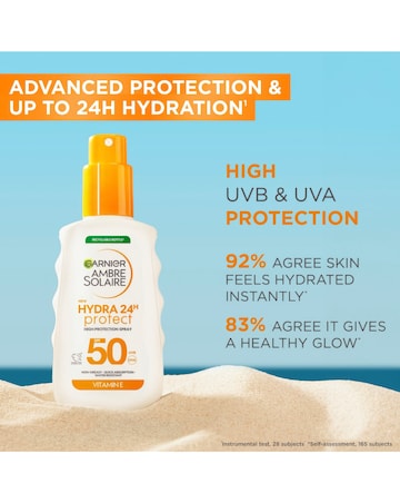 Garnier Ambre Solaire SPF 50 Hydra 24 Hour Protect spray