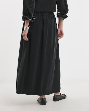 Laundered Full Maxi Skirt