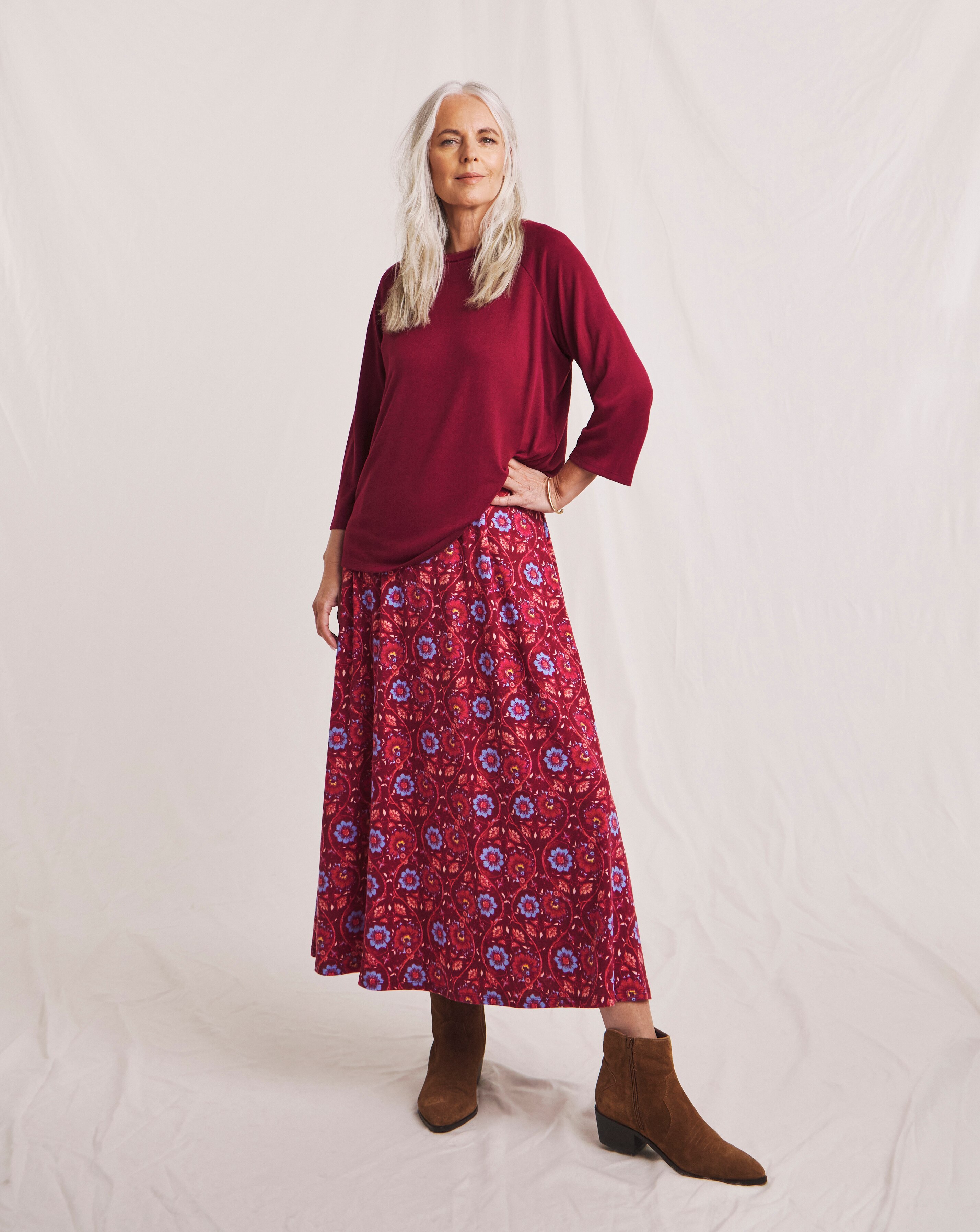 Julipa 2 in 1 Jumper Midi Dress