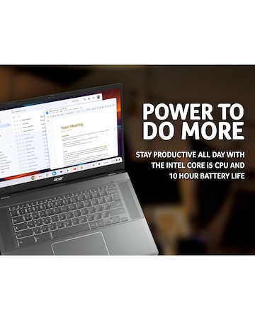Acer Chromebook Plus 515 - 15.6in FHD Intel Core i5 8GB 256GB