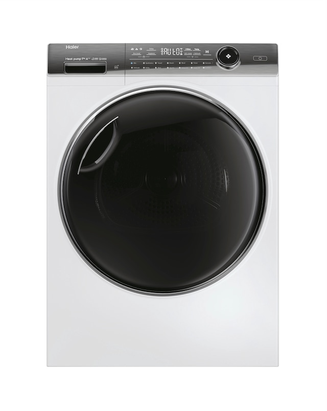 Haier i-Pro Series 7 HD90-A3Q979U1 9kg Heat Pump Tumble Dryer White + Install