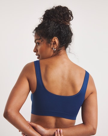 Pretty Secrets (2 Pack) Zip Front Fastening Comfort Tops (Fits Up To D)