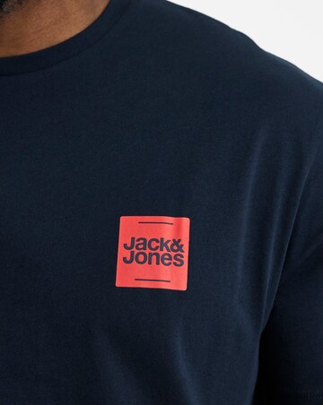Jack & Jones Brandy Logo T-Shirt 3 Pack - Multi
