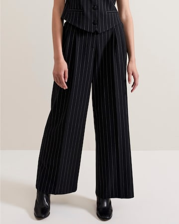 Phase Eight Pin Stripe Wide Leg Trouser